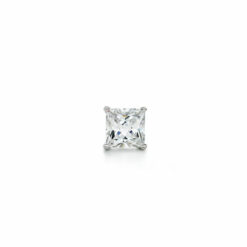 Modern and Trendy Zirconia Stud Earrings - 4mm