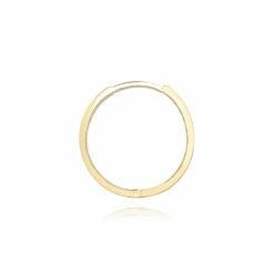 Classic Hoop Earrings - 1.2 x 10mm