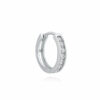 Shimmering Hoop Earrings