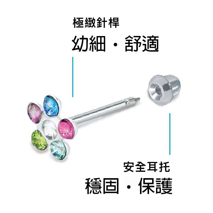 earring clutch by MT