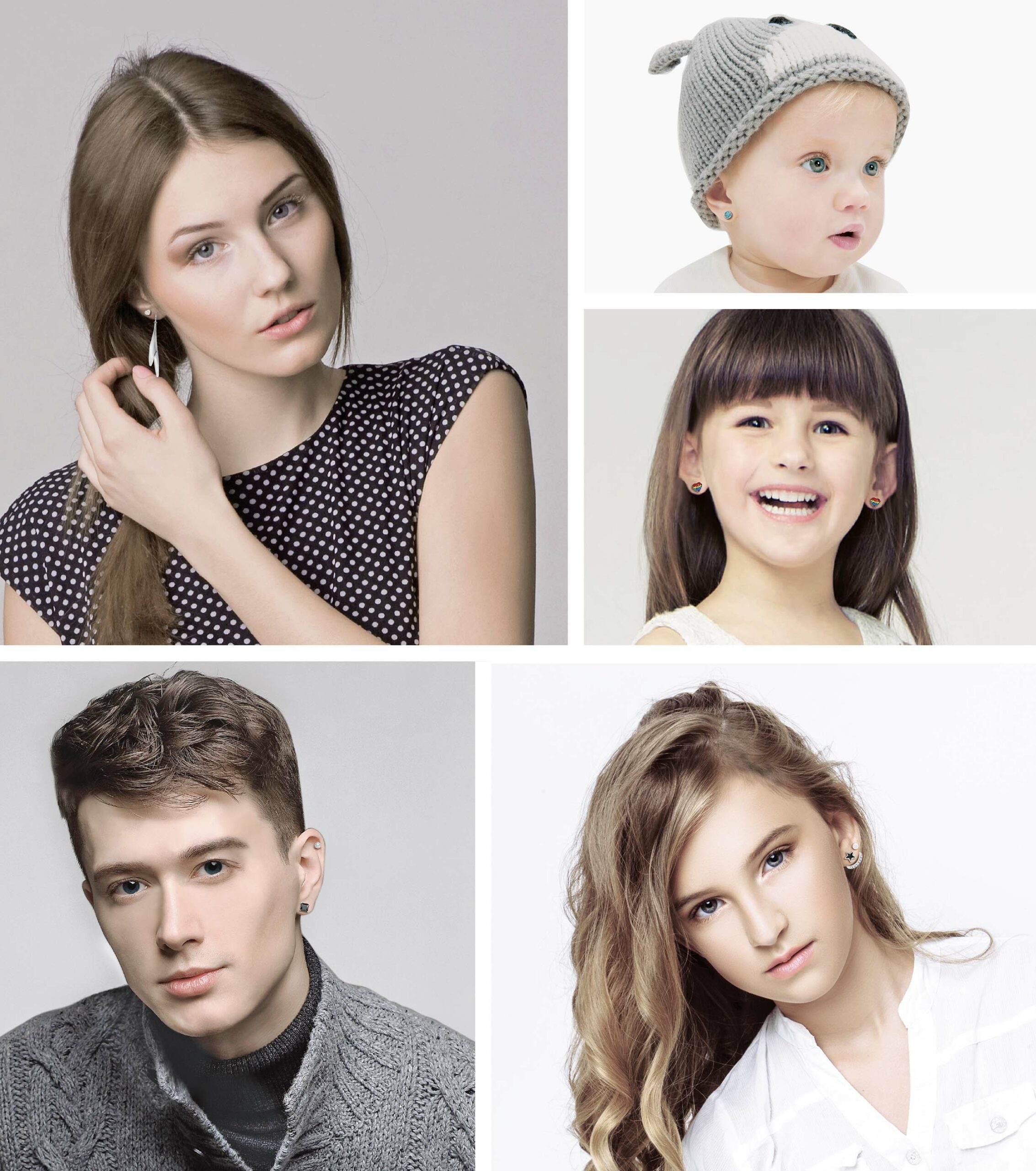 Ladies Men Teens Kids Infants